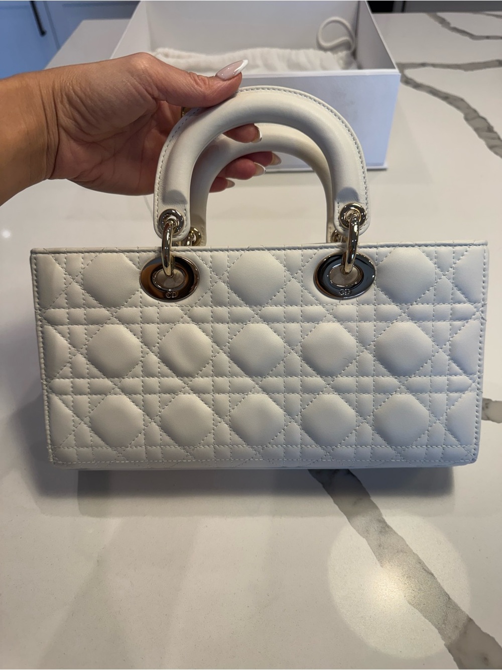 Christian Dior Lady D Joy Medium Cannage Lambskin - Picture 4 of 12